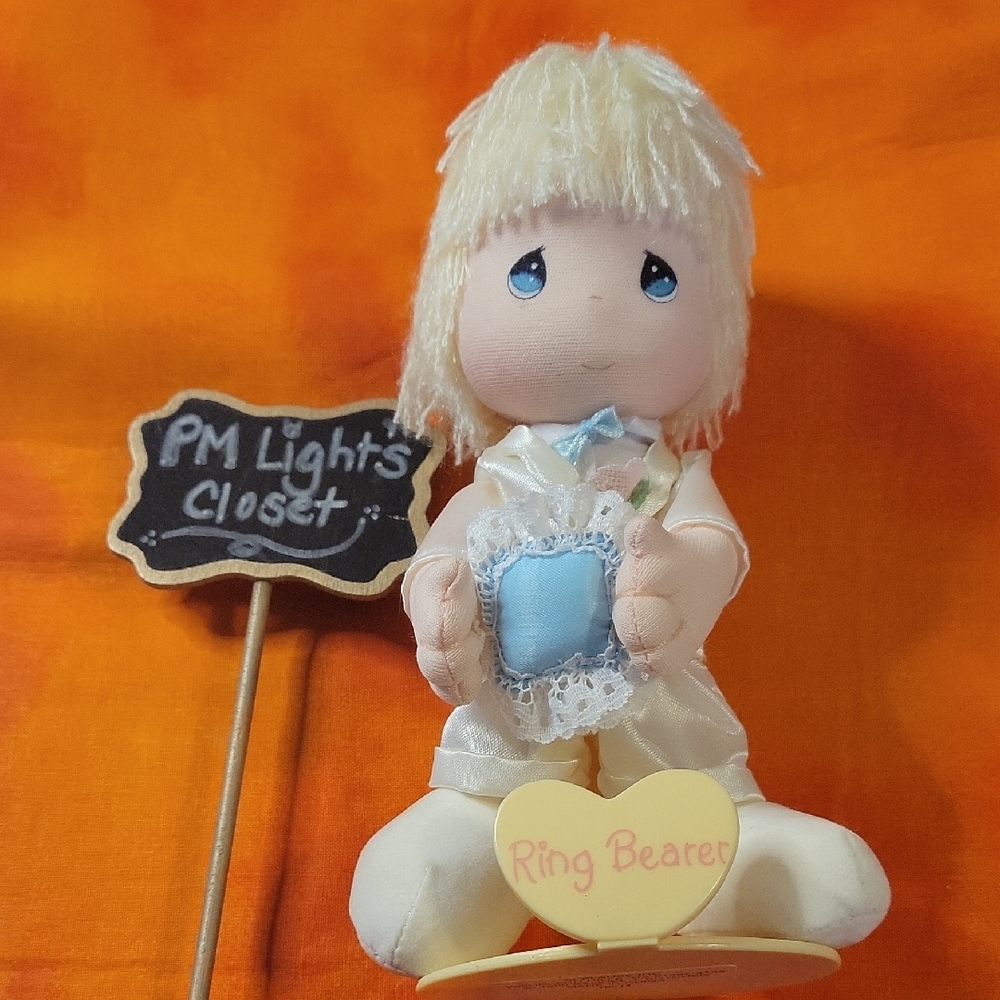 Applause Inc. Precious Moments Ring Bearer Soft Doll Collectible Wedding